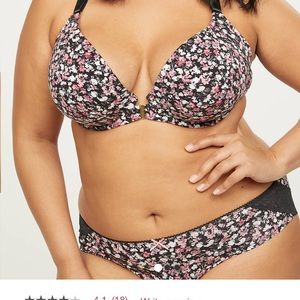 Lane Bryant push up lightly lined bra